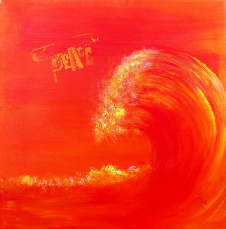 Acryl auf Leinwand / 70x70