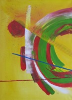 II  Acryl - Spachteltechnik  50x70