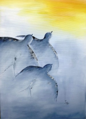 Acryl auf Leinwand / 50x70